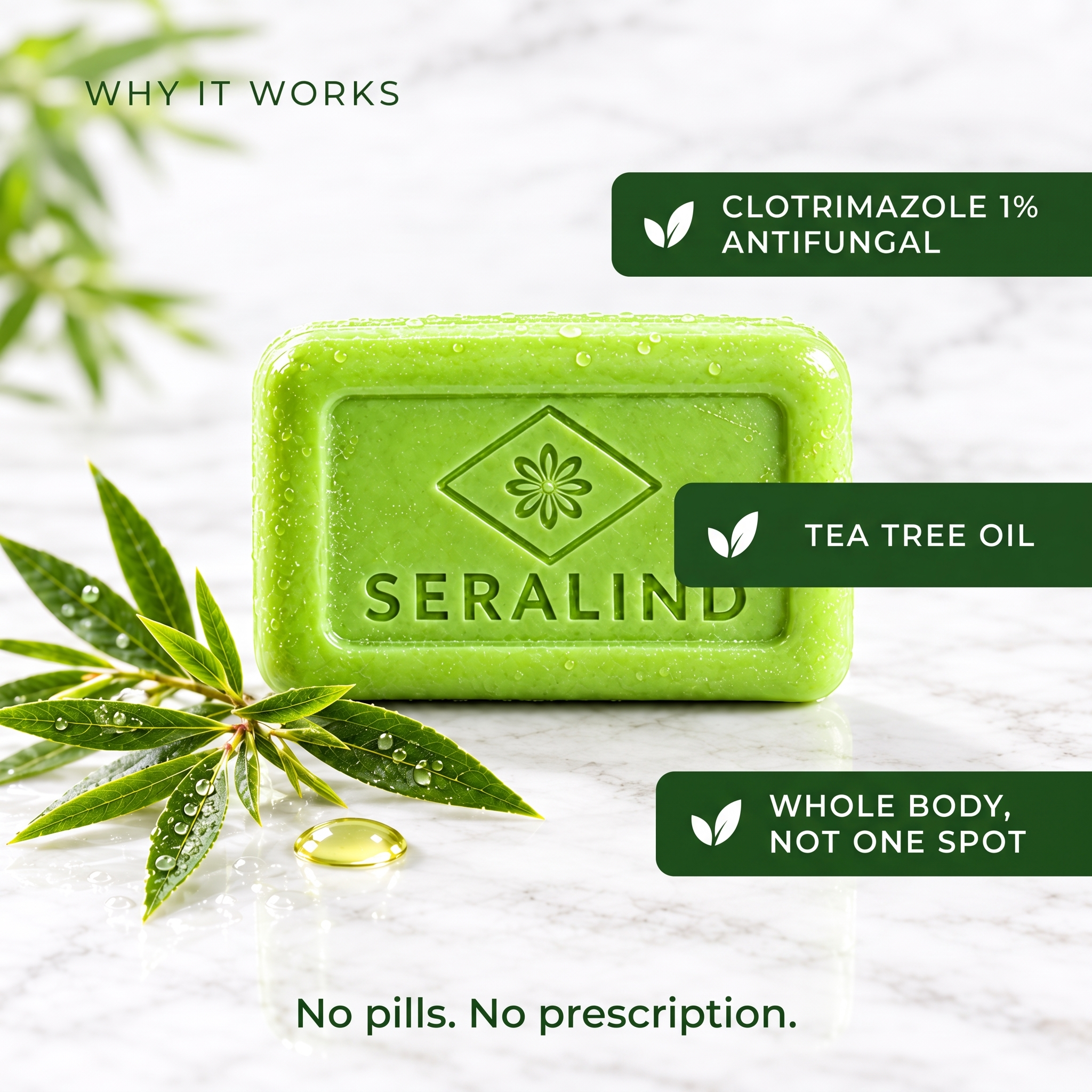 Seralind™ Anti-Spore Bar Soap